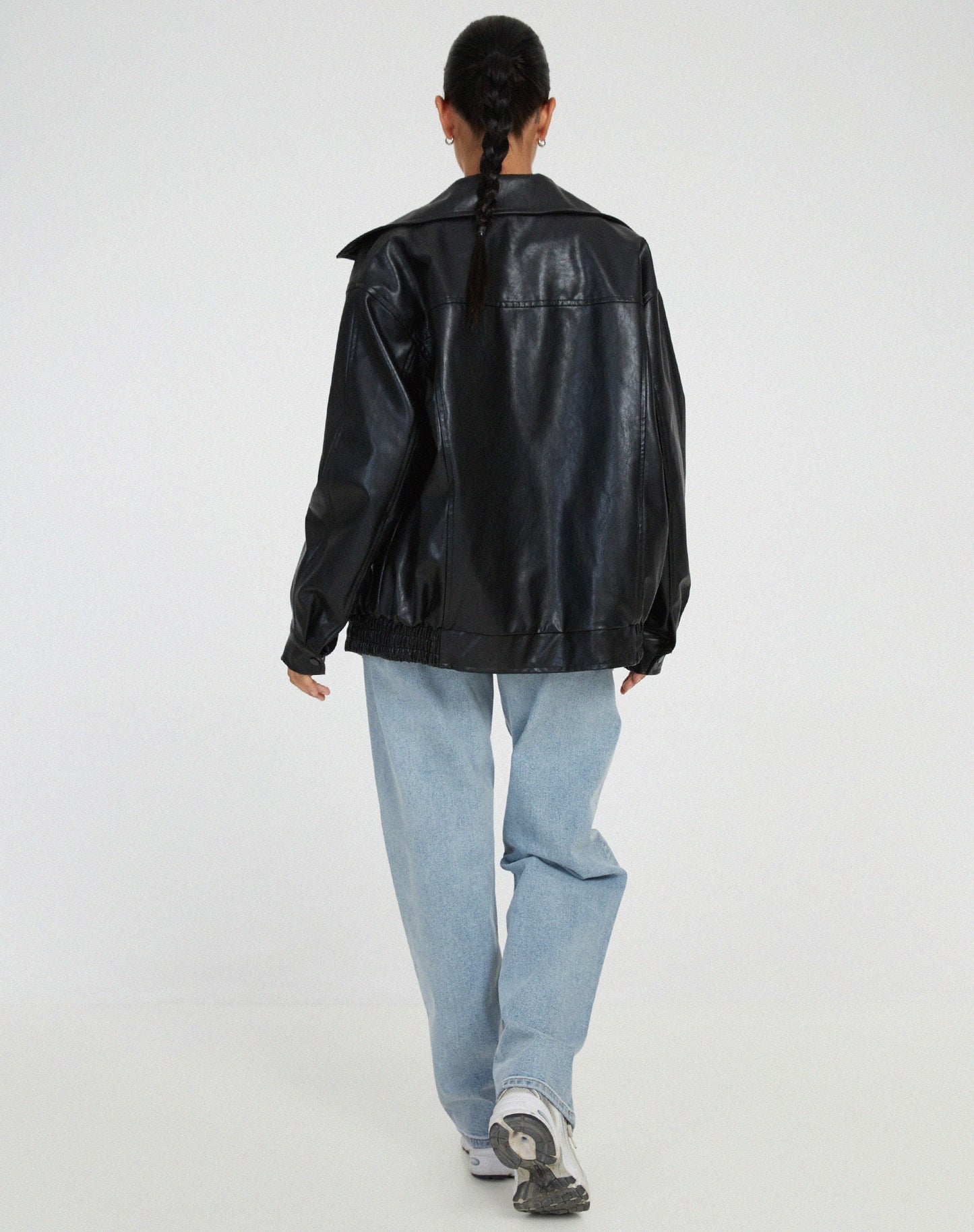 Damen Oversize jacke im Vintage-Stil – Modische Übergangsjacke für Alltag & Ausgehen
