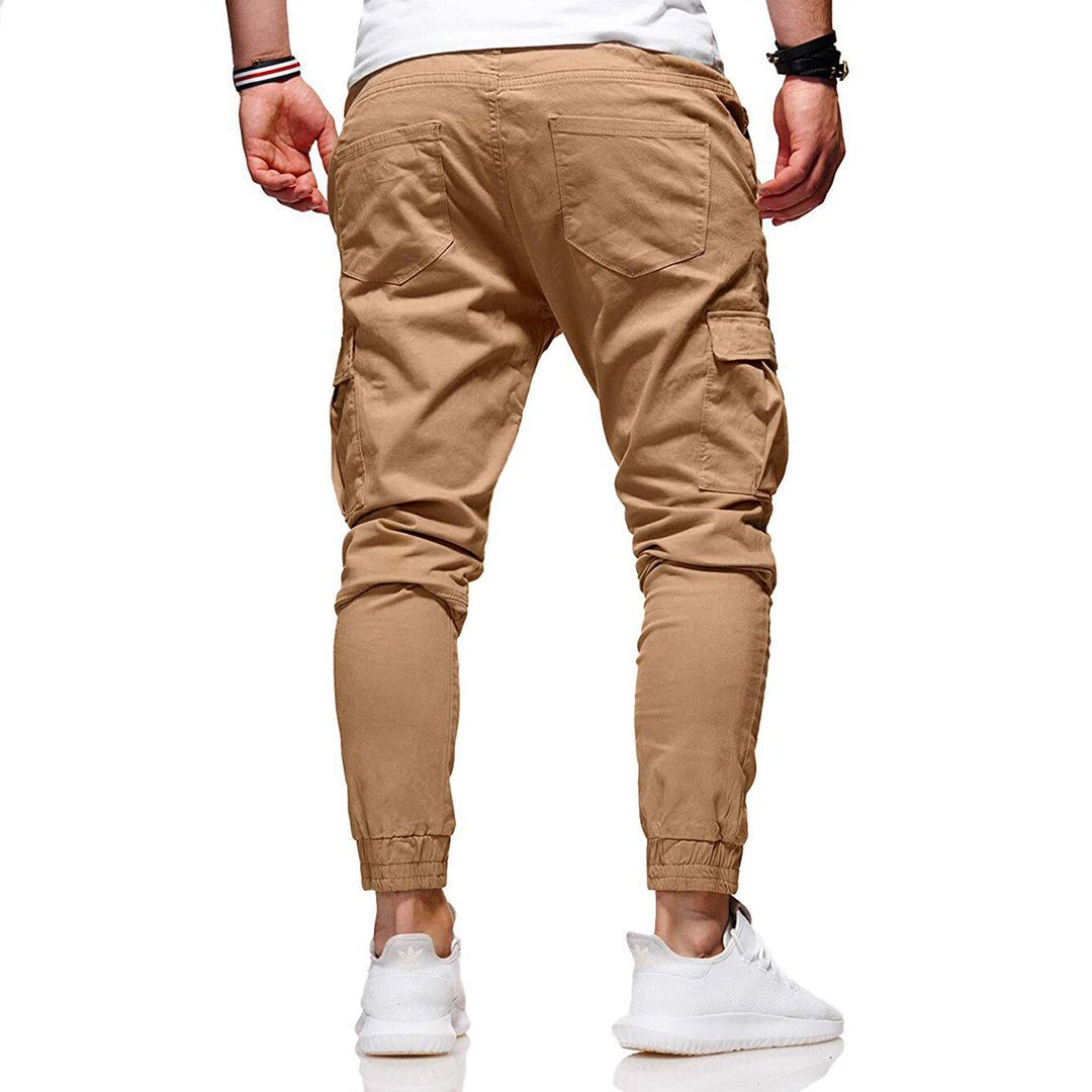 Herren Cargo Jogginghose – Modische Cargohose mit Taschen und elastischem Bund, ideal für Alltag und Outdoor