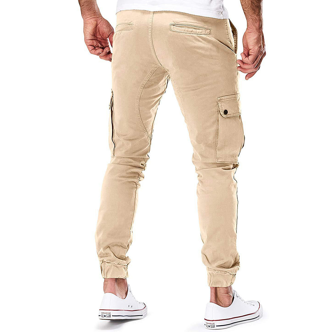 Herren Cargo Jogginghose – Modische Cargohose mit Taschen und elastischem Bund, ideal für Alltag und Outdoor
