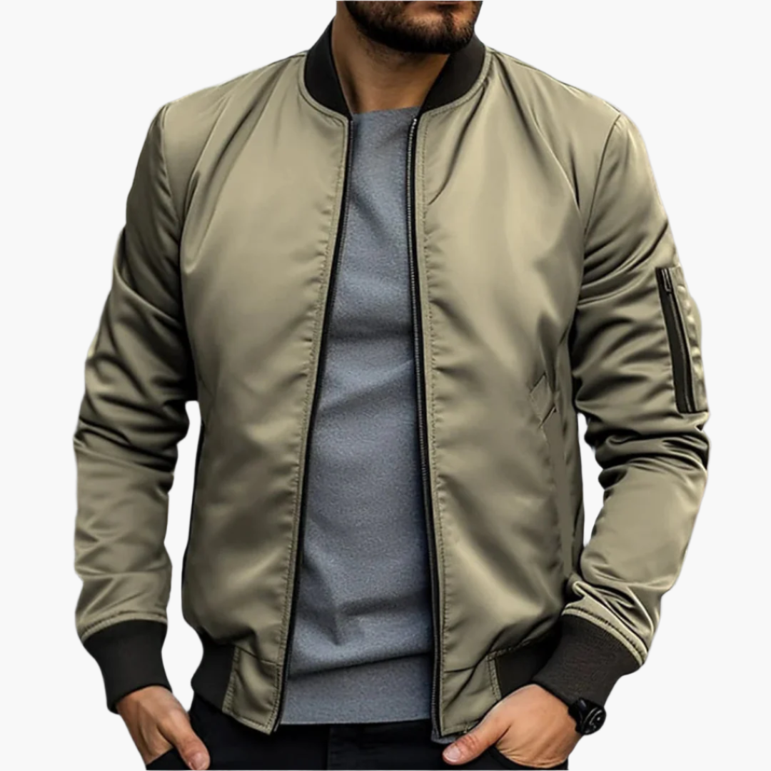 Herren Bomberjacke Übergangsjacke Modern Streetwear – Stilvoll & Vielseitig für Freizeit und Alltag