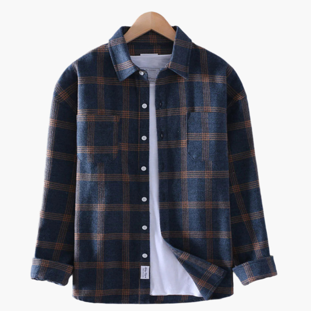 Herren Freizeithemd Kariert – Modernes Holzfäller-Look Hemd für Alltag & Outdoor