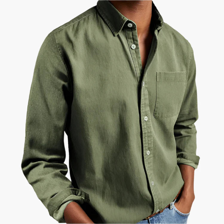 Herren Button-Down Hemd – Zeitloses Casual Shirt für vielseitigen Einsatz