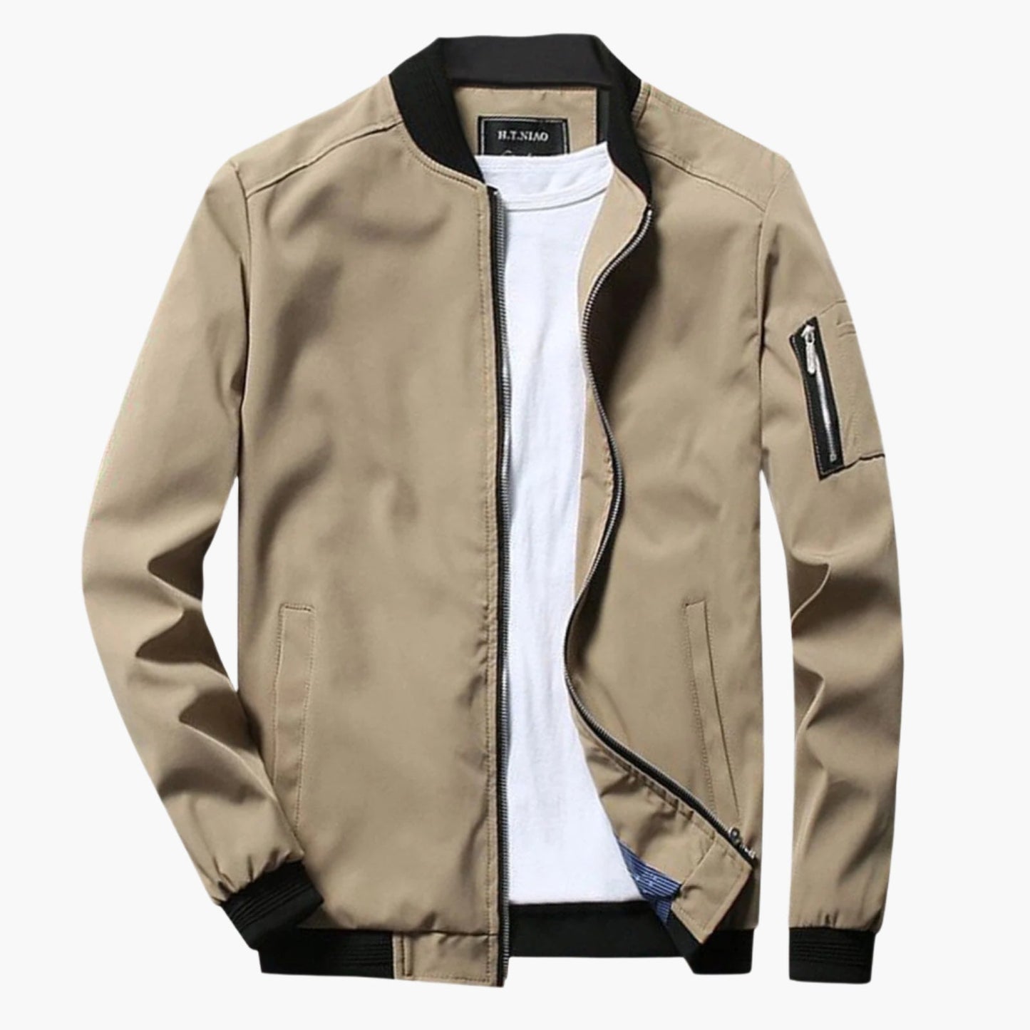 Men's bomber jacket – stylish transitional jacket for everyday and leisure use