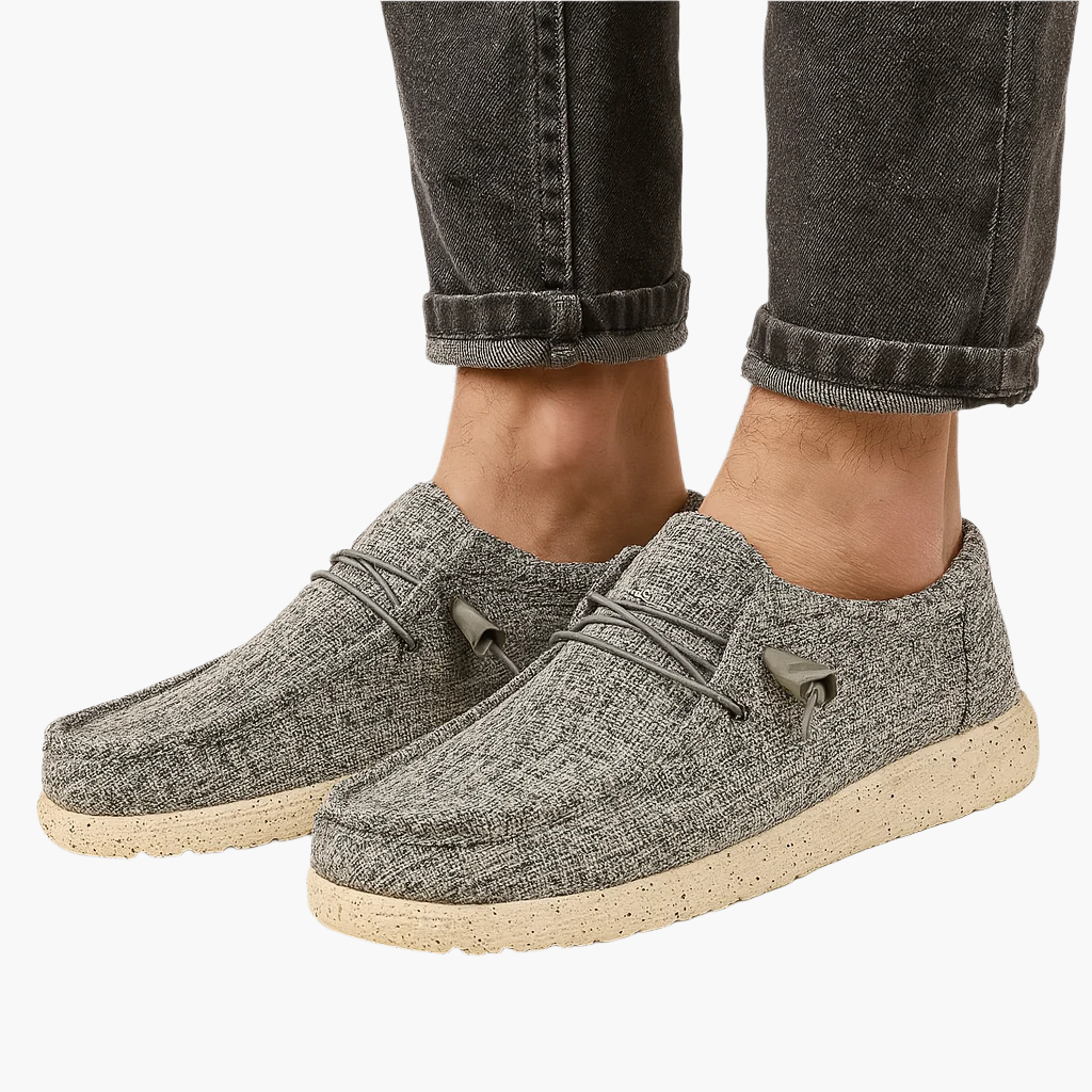 Men's casual slip-ons in modern loafer style – Comfortable slip-on shoes for everyday and leisure use