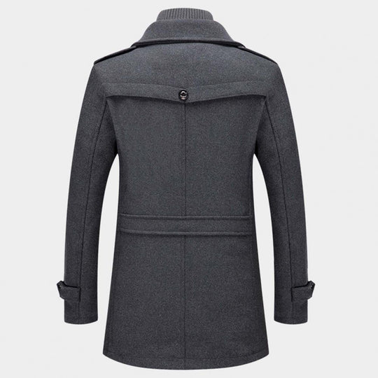 Men's Two-Piece Winter Coat – Elegant Business and Casual Look for Everyday Use