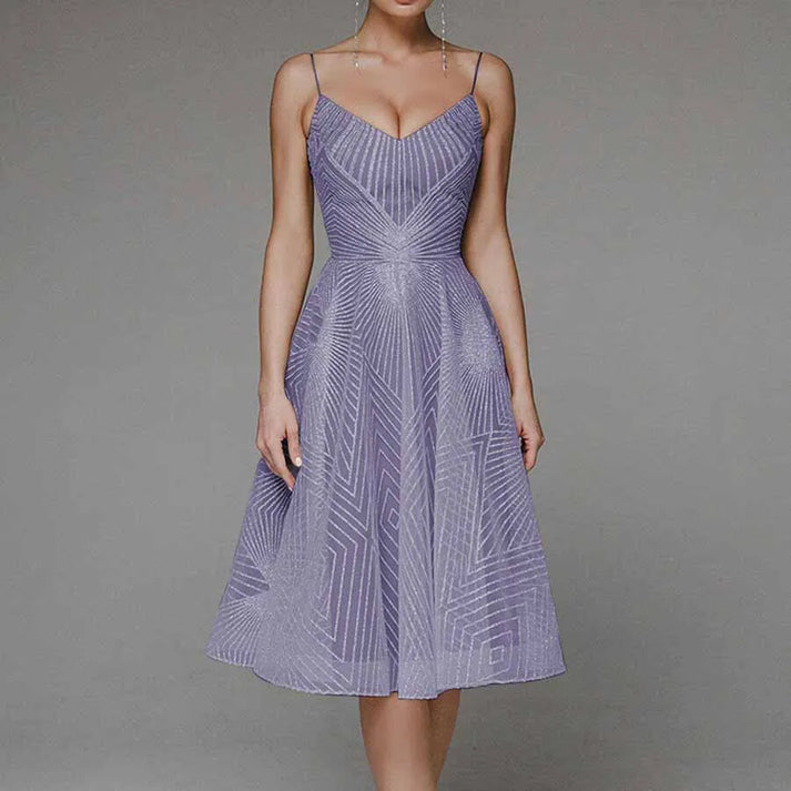 Lynda – Midikleid mit Spitzenapplikationen