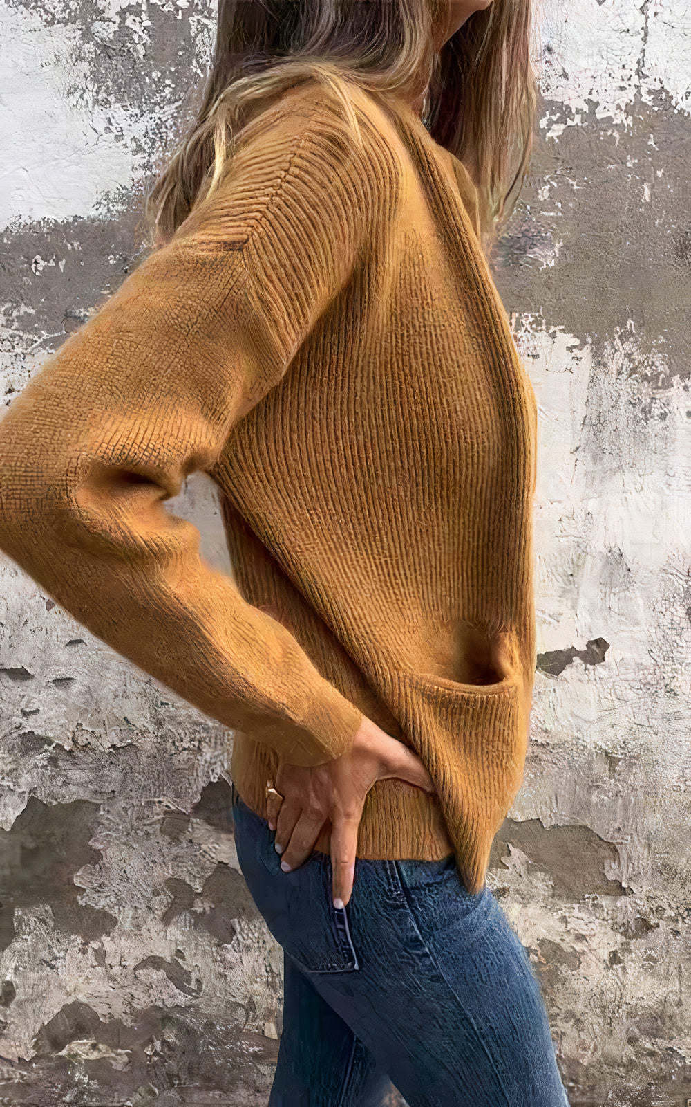 Damen Strickjacke mit Reißverschluss – Eleganter Alltags-Cardigan für vielseitige Outfits