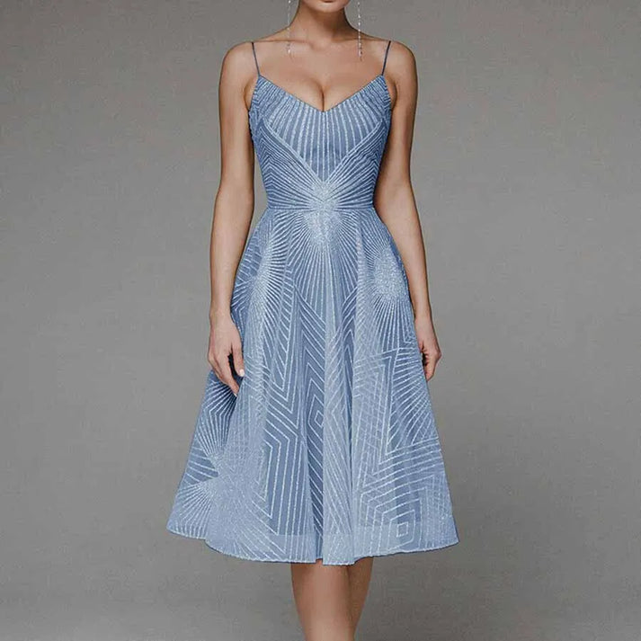Lynda – Midikleid mit Spitzenapplikationen