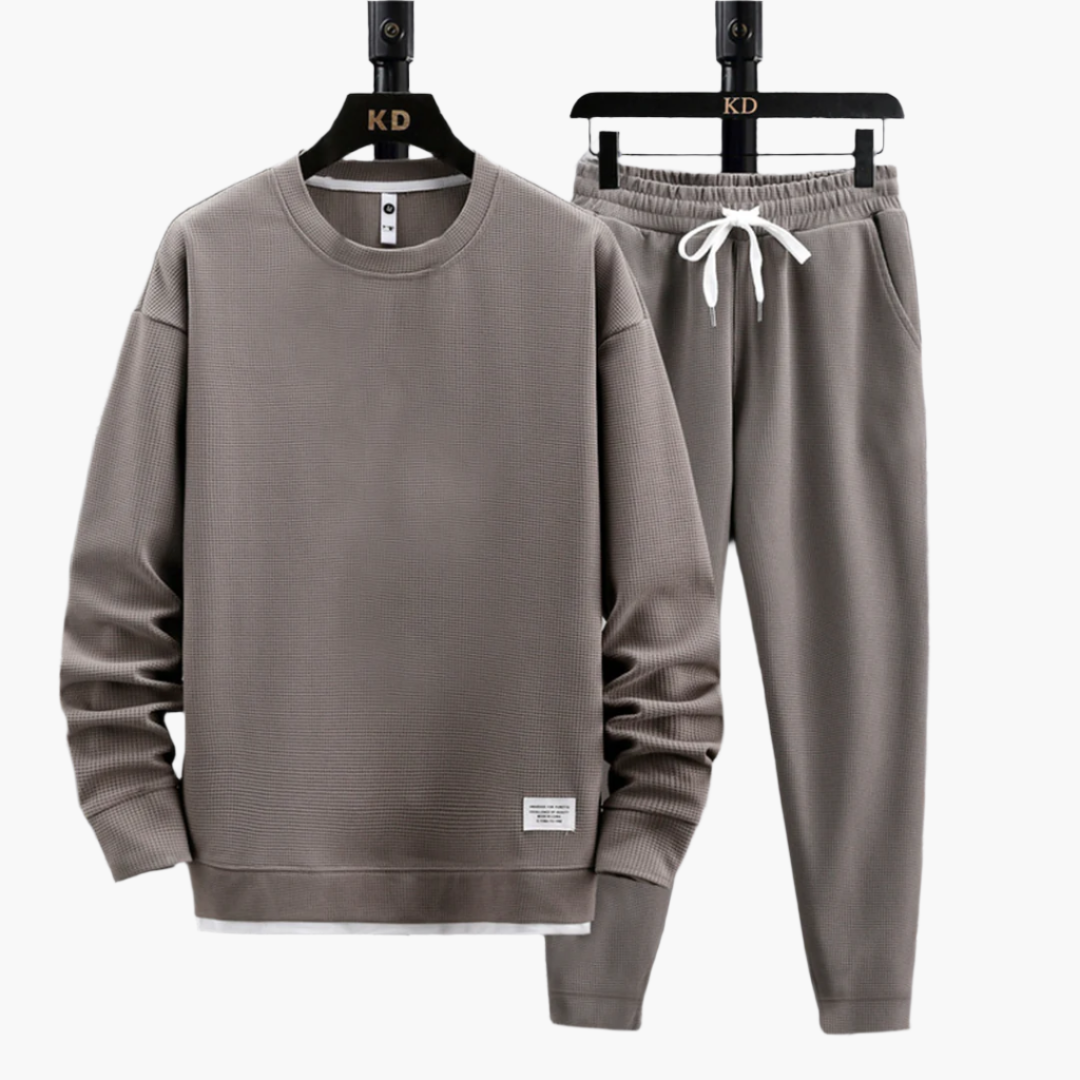 Herren Jogginganzug Set – Modernes Freizeit-Outfit mit Pullover und Hose, Komfort für Alltag & Entspannung