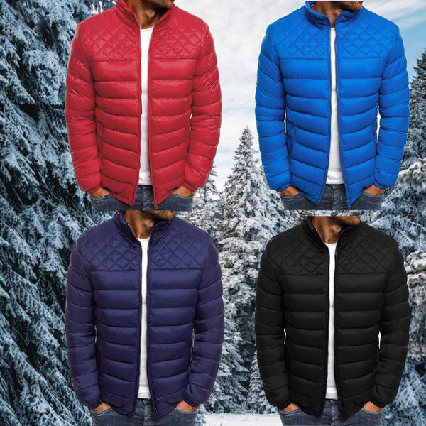 Men's Outdoor Quilted Jacket – Functional Wind and Rain Jacket for Everyday and Adventure