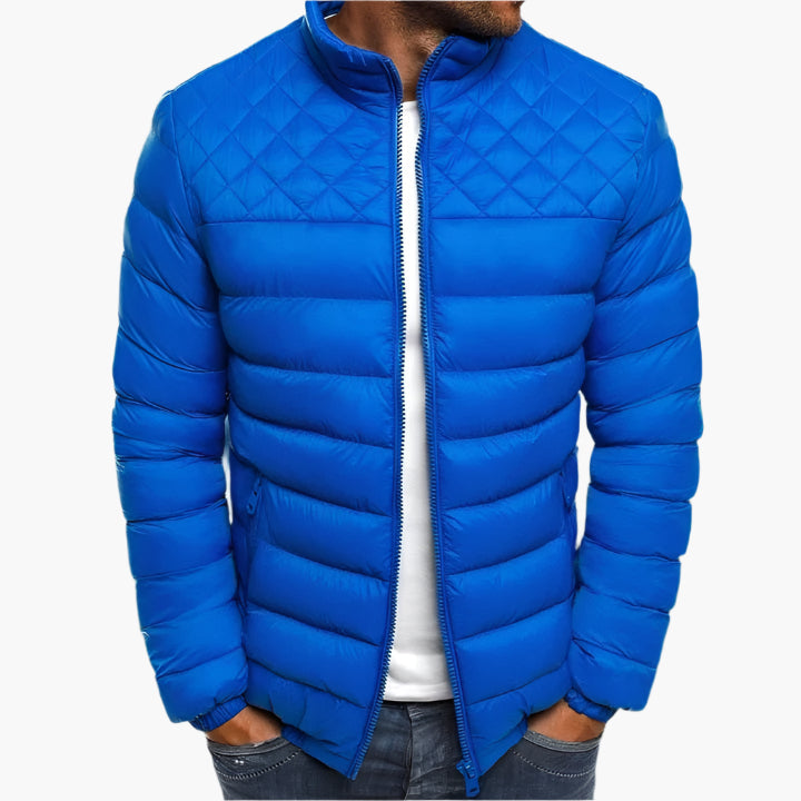 Men's Outdoor Quilted Jacket – Functional Wind and Rain Jacket for Everyday and Adventure