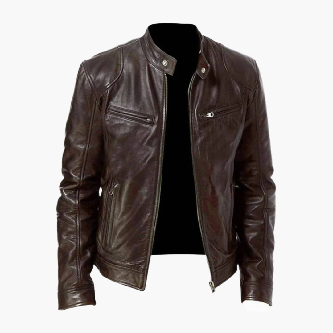 Men's jacket – Classic biker jacket in timeless style, versatile for everyday and leisure use
