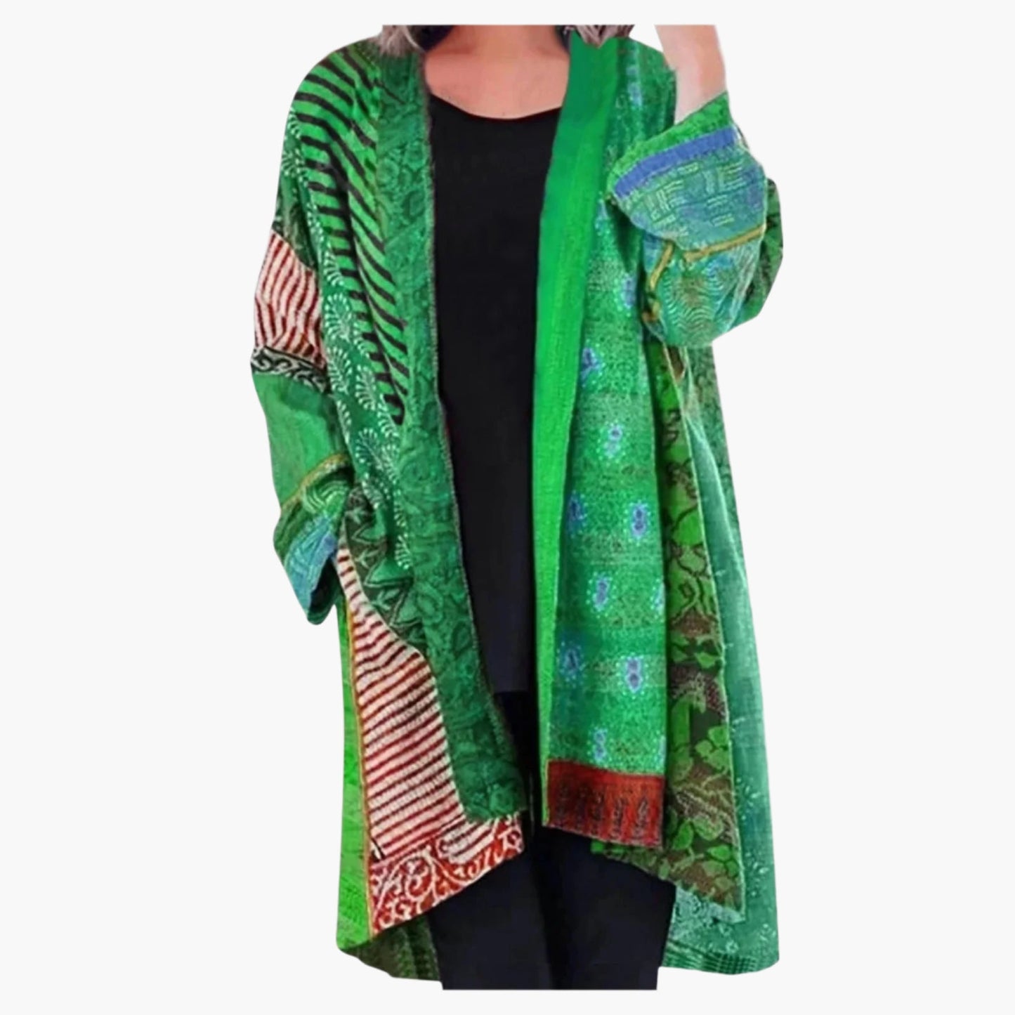 Women's Vintage Kimono Cardigan – Boho Style for Everyday and Leisure