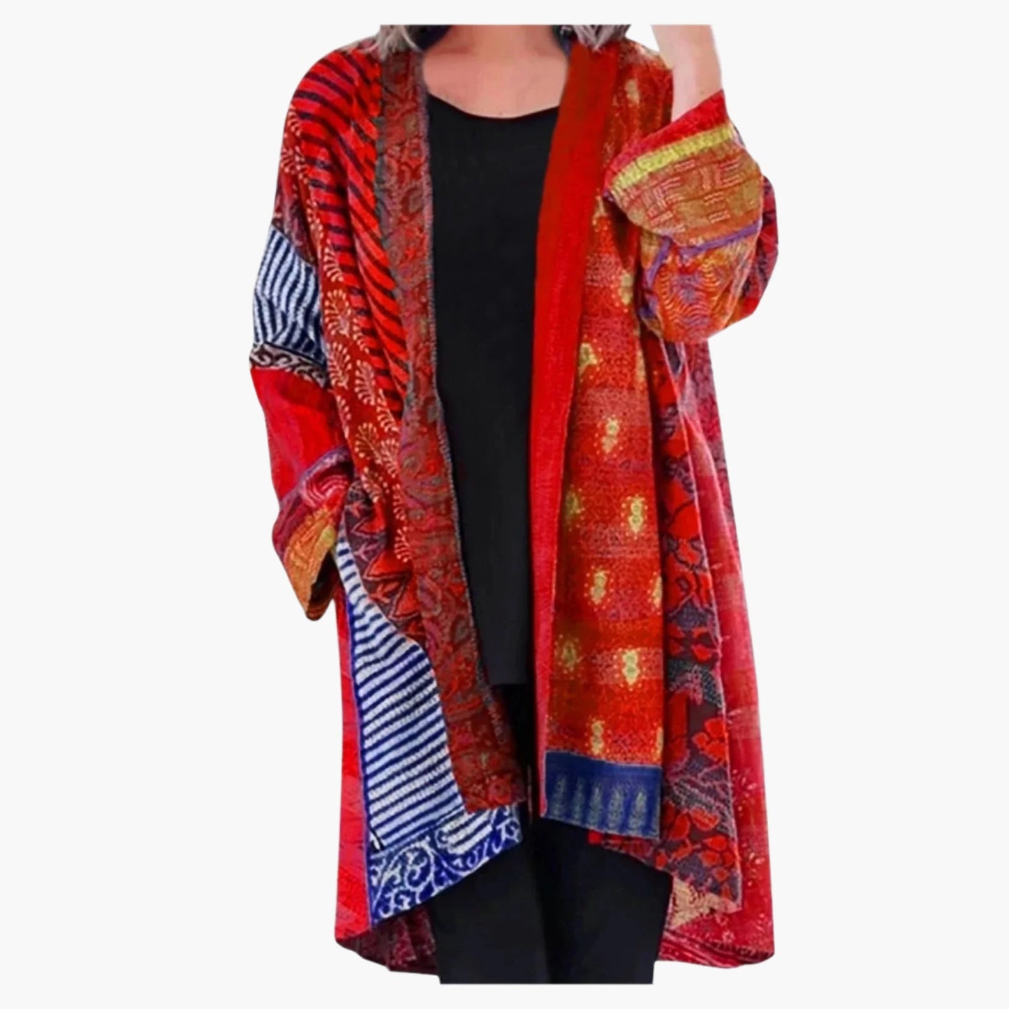 Women's Vintage Kimono Cardigan – Boho Style for Everyday and Leisure