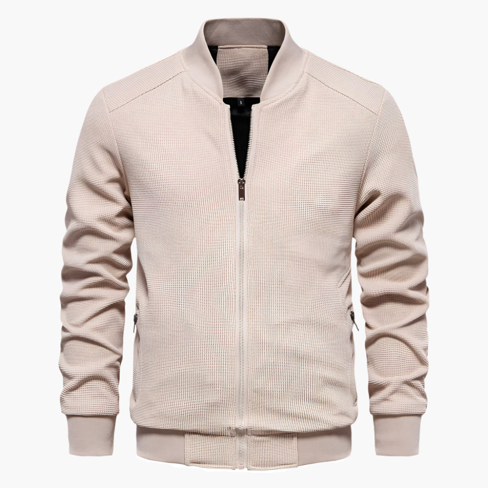 Men's bomber jacket for autumn & winter – modern streetwear design, ideal for leisure & everyday use