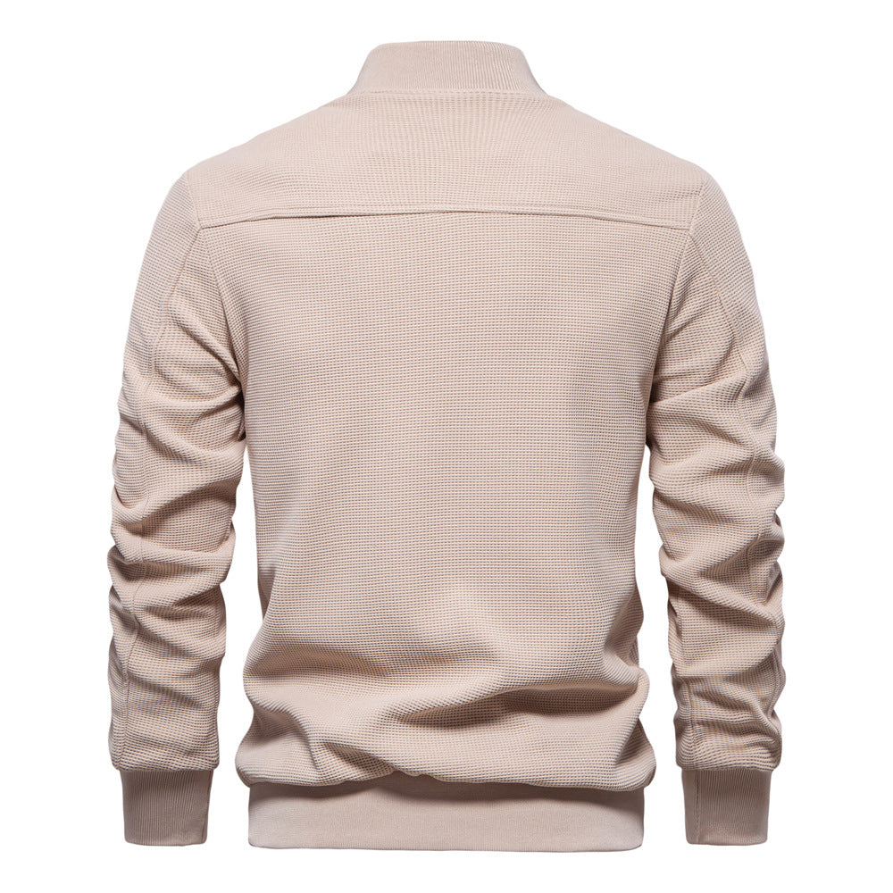 Men's bomber jacket for autumn & winter – modern streetwear design, ideal for leisure & everyday use