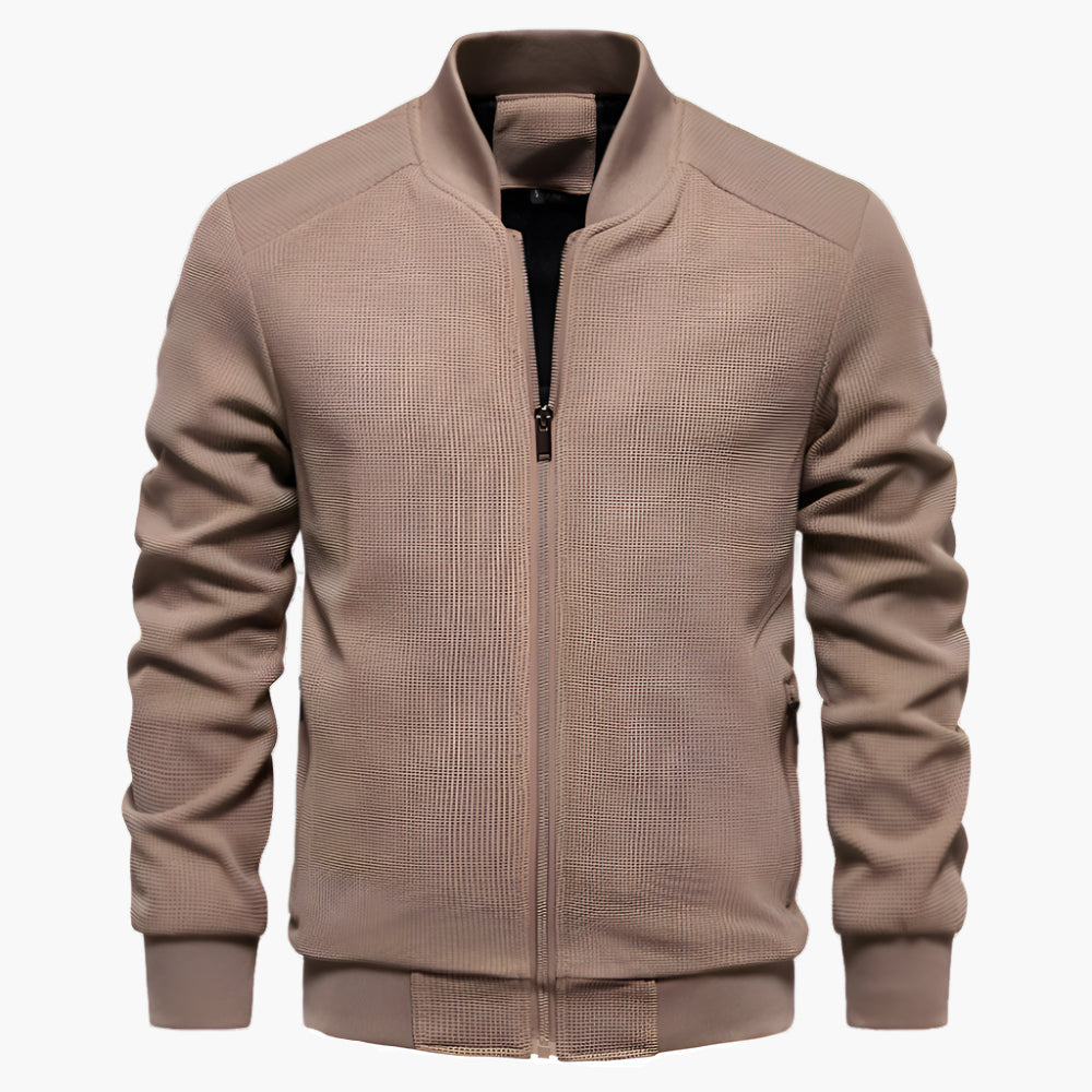 Men's bomber jacket for autumn & winter – modern streetwear design, ideal for leisure & everyday use