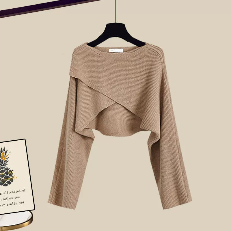 Damen Dreiteiliges Langarmset – Modernes Freizeit-Outfit für Alltag und Zuhause