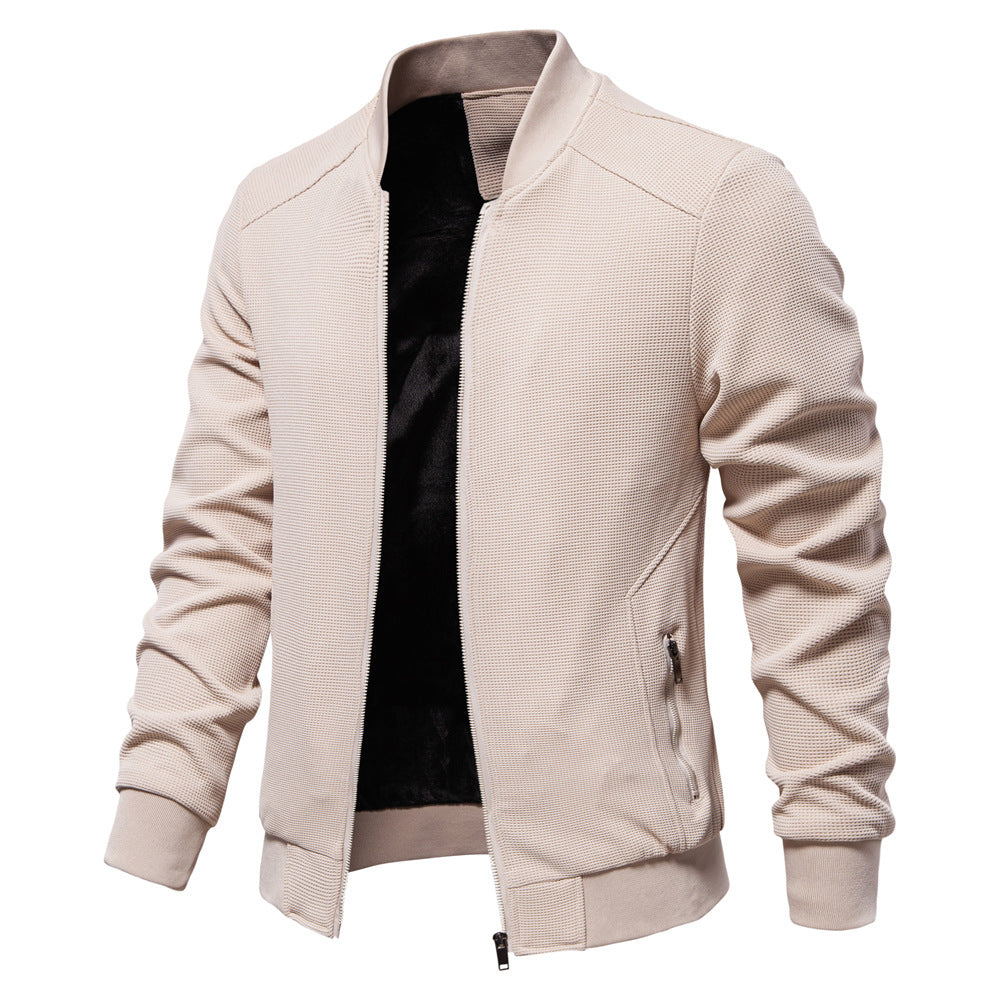 Men's bomber jacket for autumn & winter – modern streetwear design, ideal for leisure & everyday use