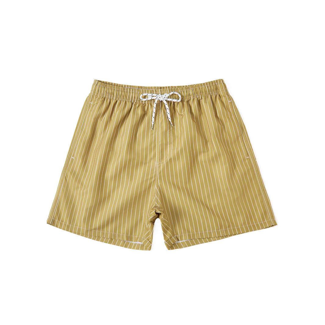 Herren Strandshorts mit Streifenmuster – Lässige Badeshorts für Sommer & Freizeit