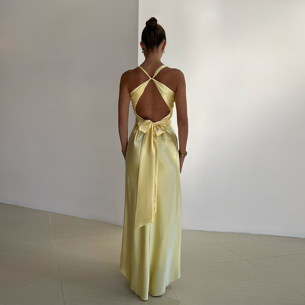 Damen Elegantes Abendkleid im A-Linien-Stil für besondere Anlässe und Partys