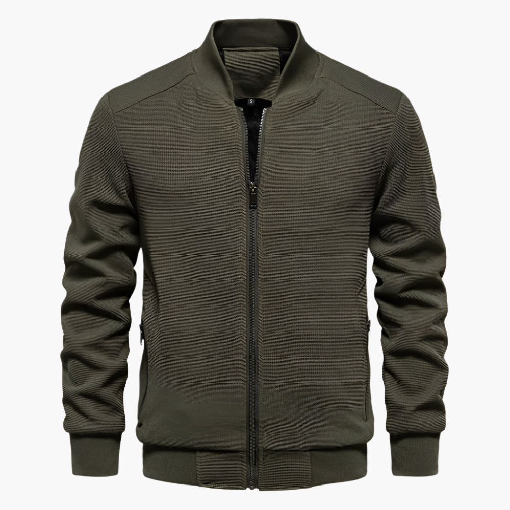 Men's bomber jacket for autumn & winter – modern streetwear design, ideal for leisure & everyday use