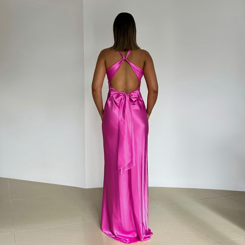 Damen Elegantes Abendkleid im A-Linien-Stil für besondere Anlässe und Partys