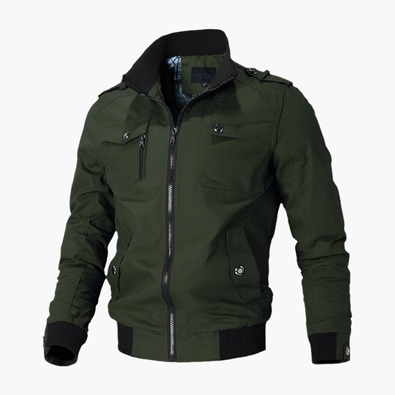 Men's Bomber Jacket Modern Style Versatile Everyday Casual Jacket