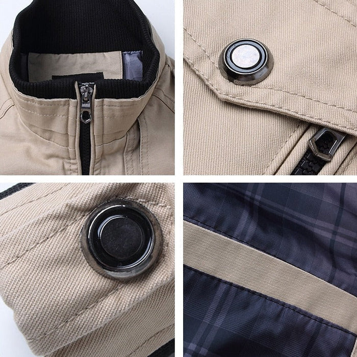 Men's Bomber Jacket Modern Style Versatile Everyday Casual Jacket