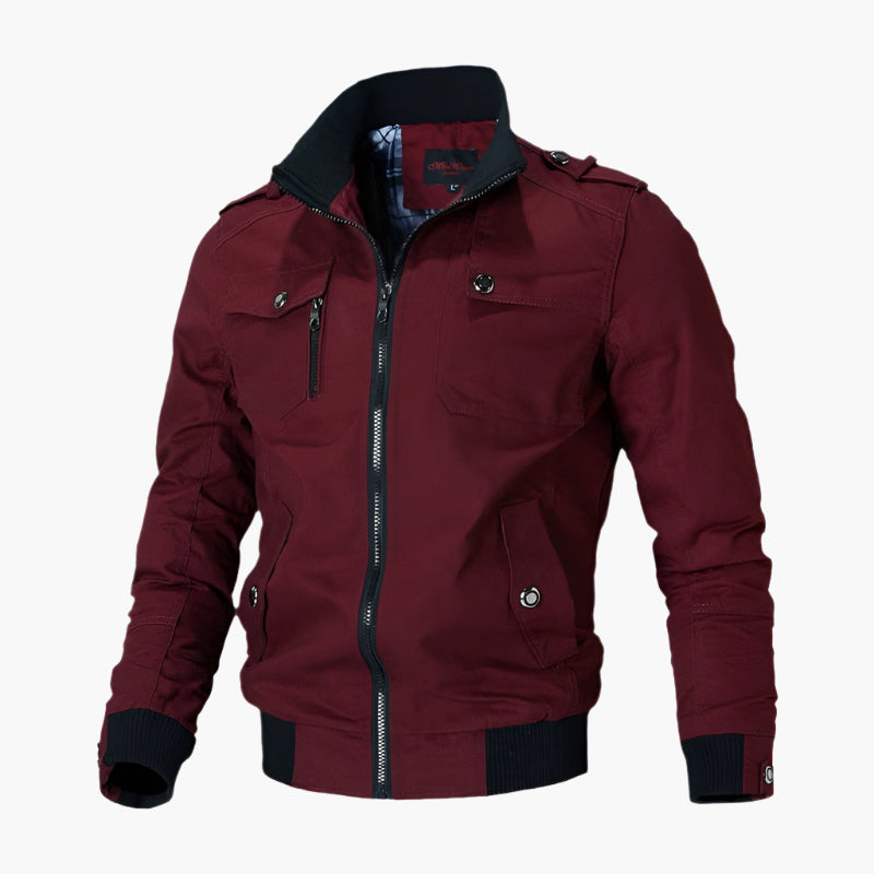 Men's Bomber Jacket Modern Style Versatile Everyday Casual Jacket
