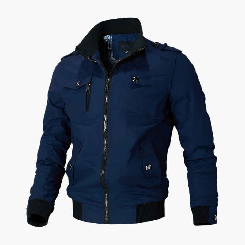 Men's Bomber Jacket Modern Style Versatile Everyday Casual Jacket