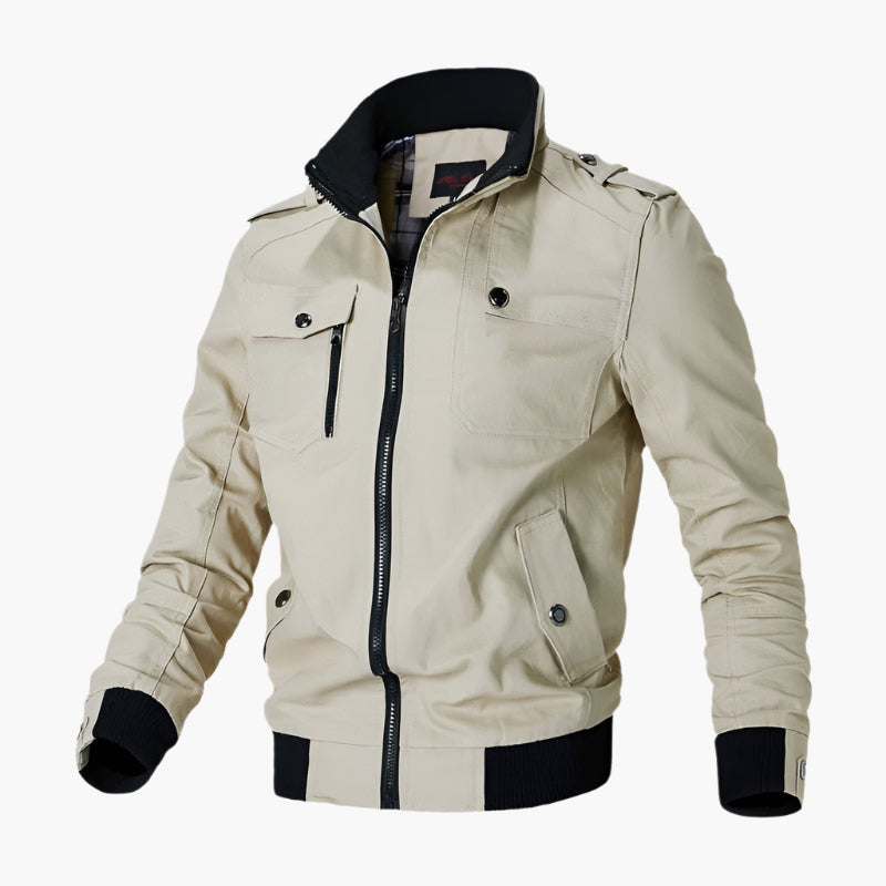 Men's Bomber Jacket Modern Style Versatile Everyday Casual Jacket
