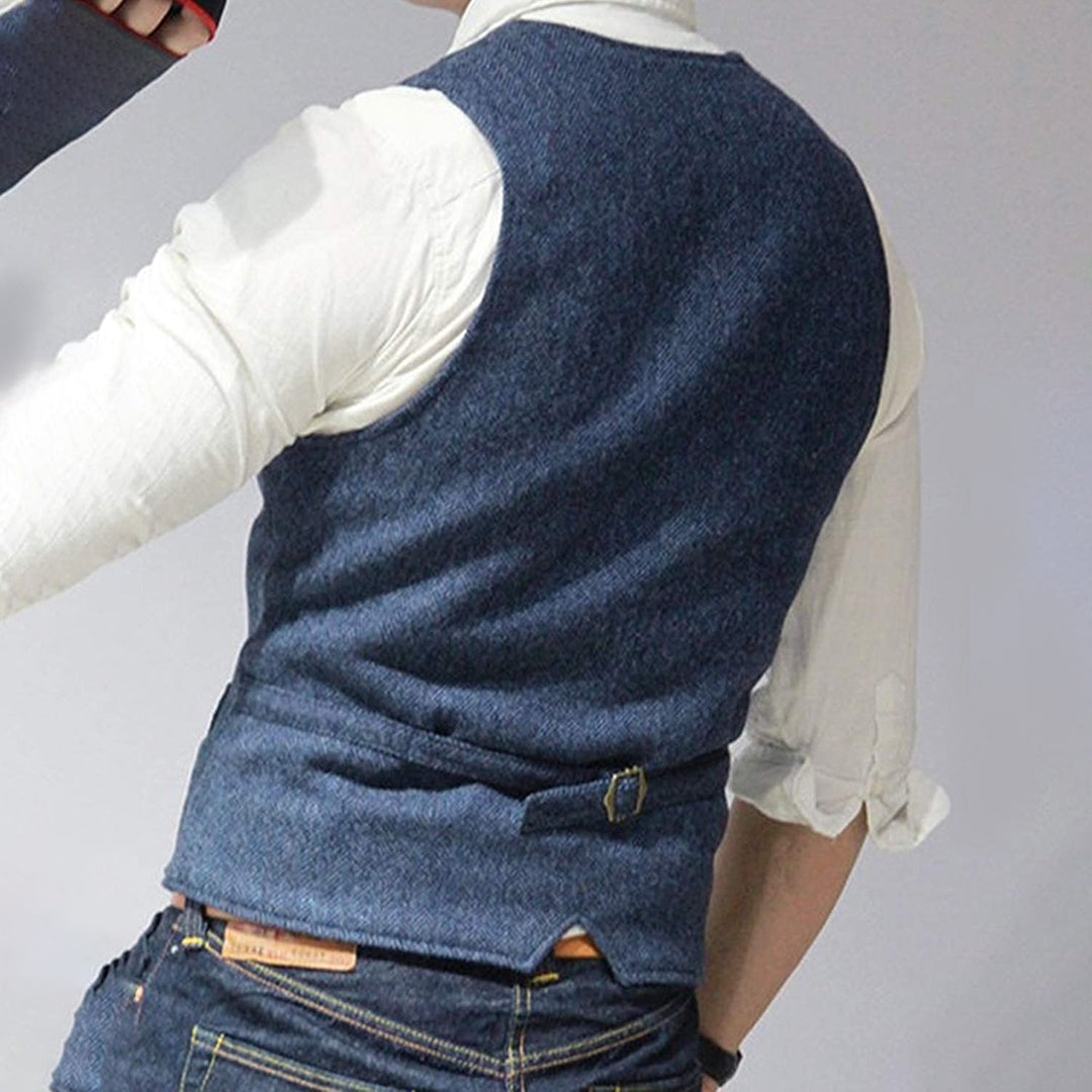 Men's Vest – Elegant Modern Gilet for Versatile Outfits and Timeless Style