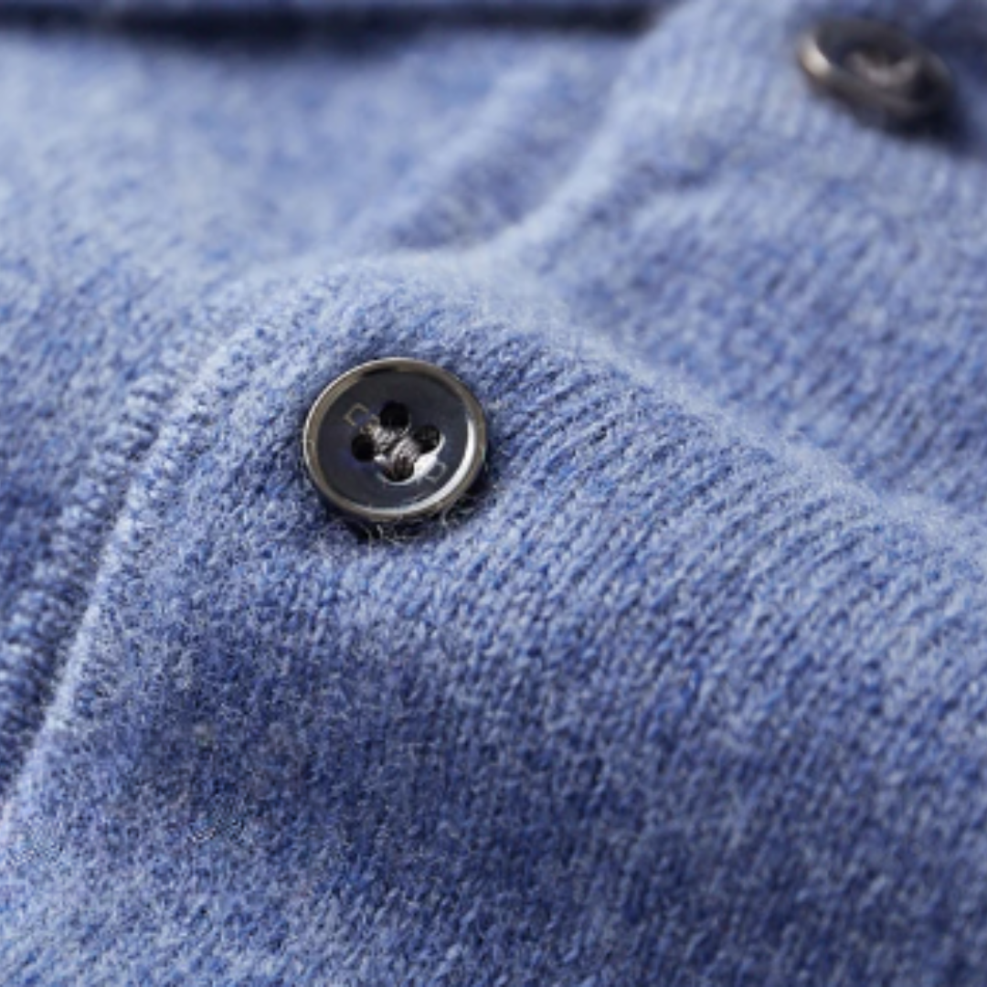 Herren Premium Wollpolo – Klassischer Strickpullover für Alltag & Business