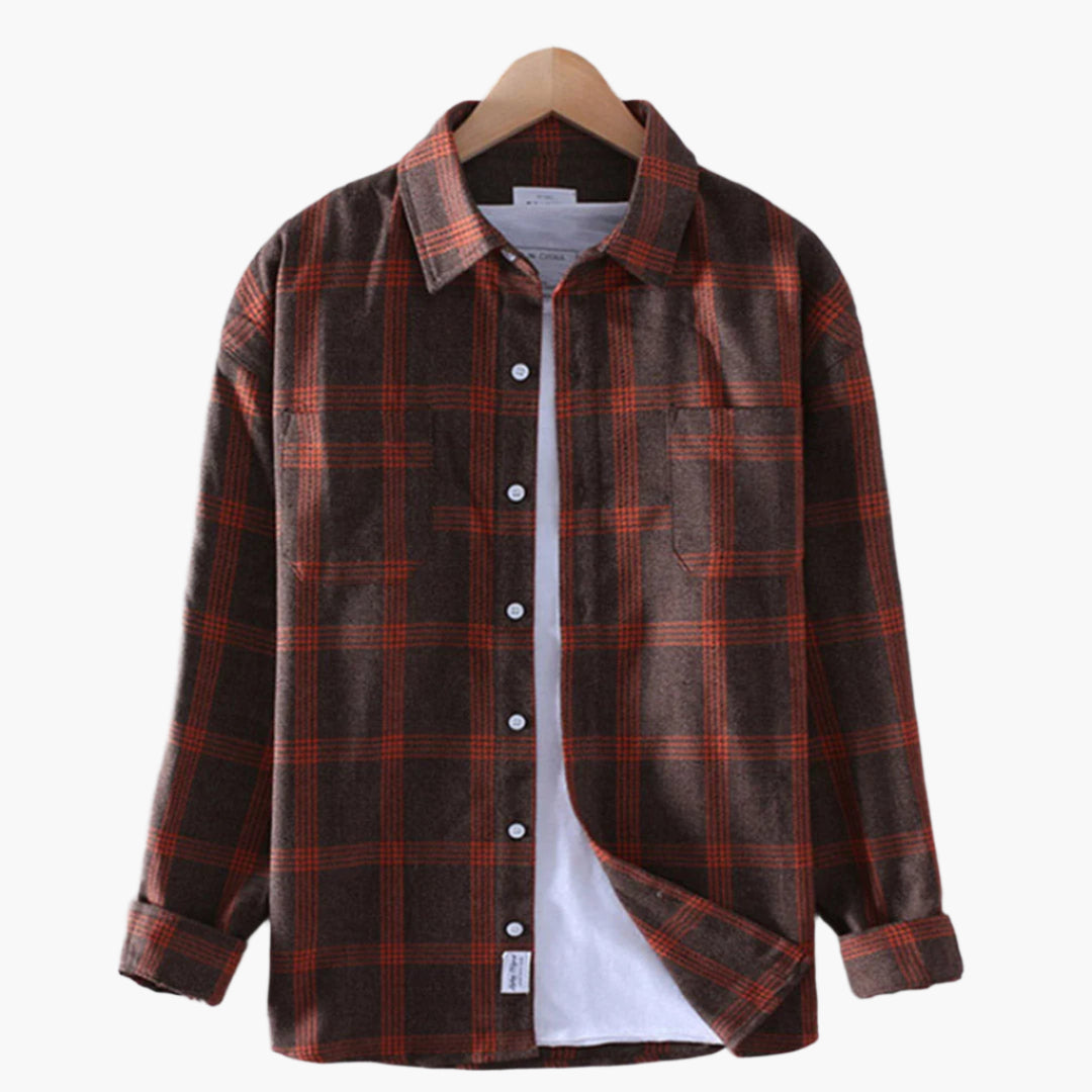 Herren Freizeithemd Kariert – Modernes Holzfäller-Look Hemd für Alltag & Outdoor