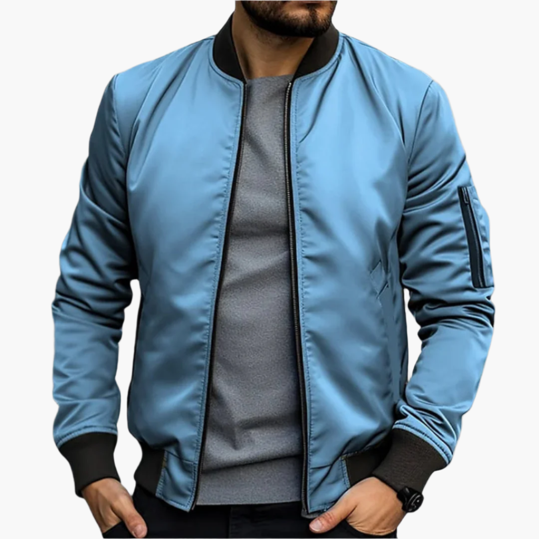 Herren Bomberjacke Übergangsjacke Modern Streetwear – Stilvoll & Vielseitig für Freizeit und Alltag
