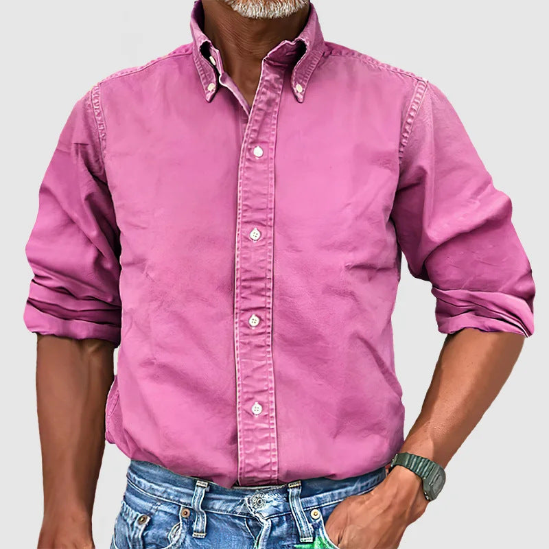 Derek – Long-sleeved men's shirt