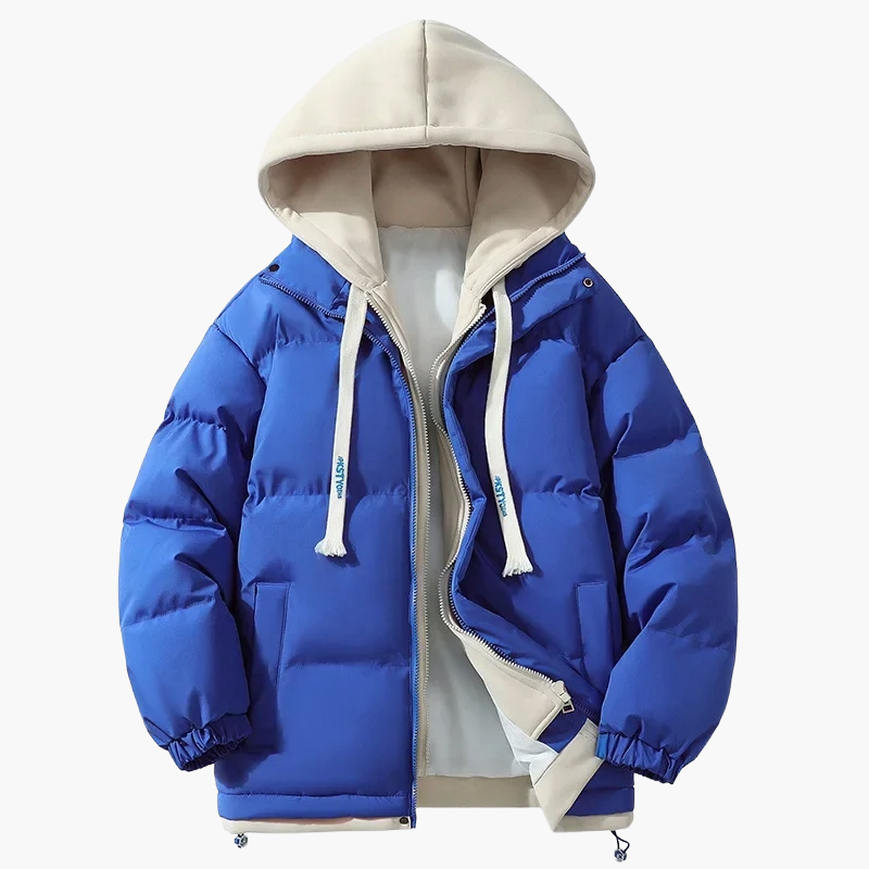 Unisex Winter Steppjacke mit Kapuze – Modischer Freizeitmantel für Damen und Herren