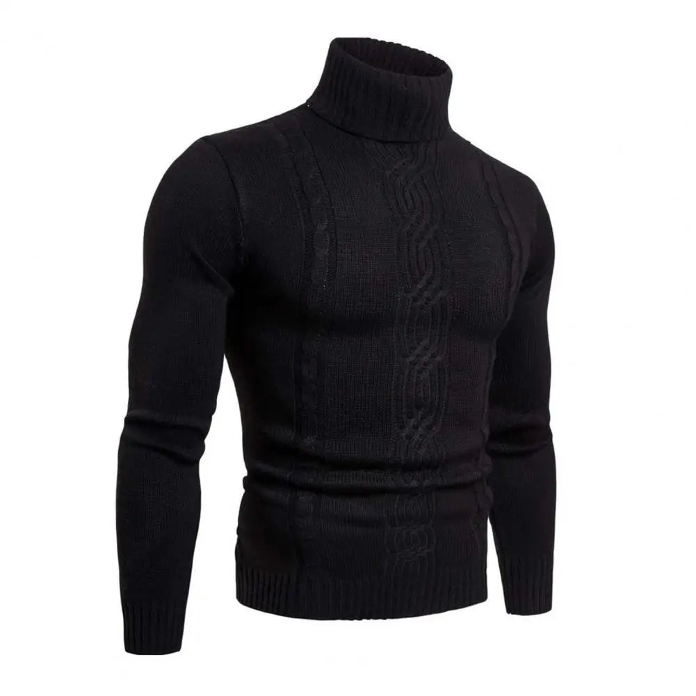 Percy – Warmer men's knitted sweater with turtleneck