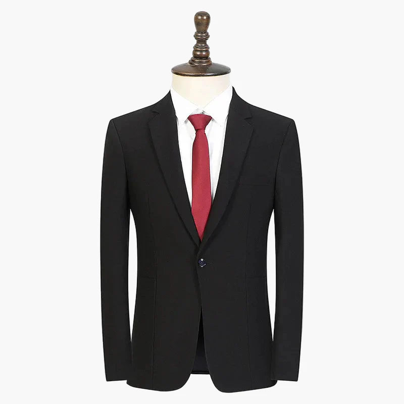Men's Business Suit 3-piece Modern Slim Fit for Office & Festive Occasions