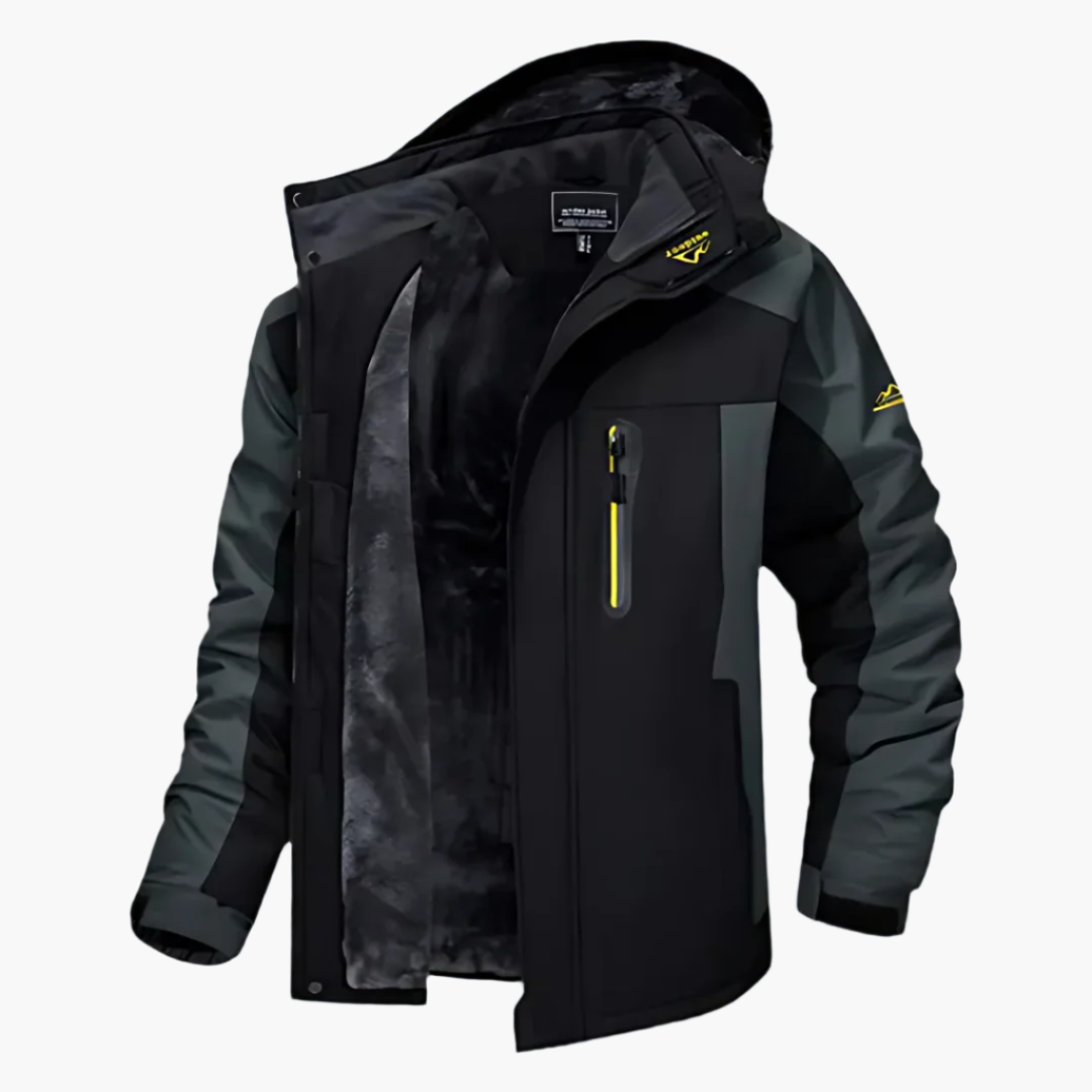 Men's Outdoor Winter Jacket – Warm, Waterproof & Windproof – Perfect for Everyday and Adventure