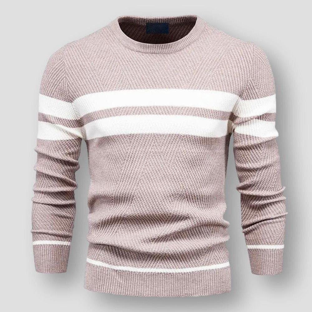 Jane – Striped Knit Sweater for Women