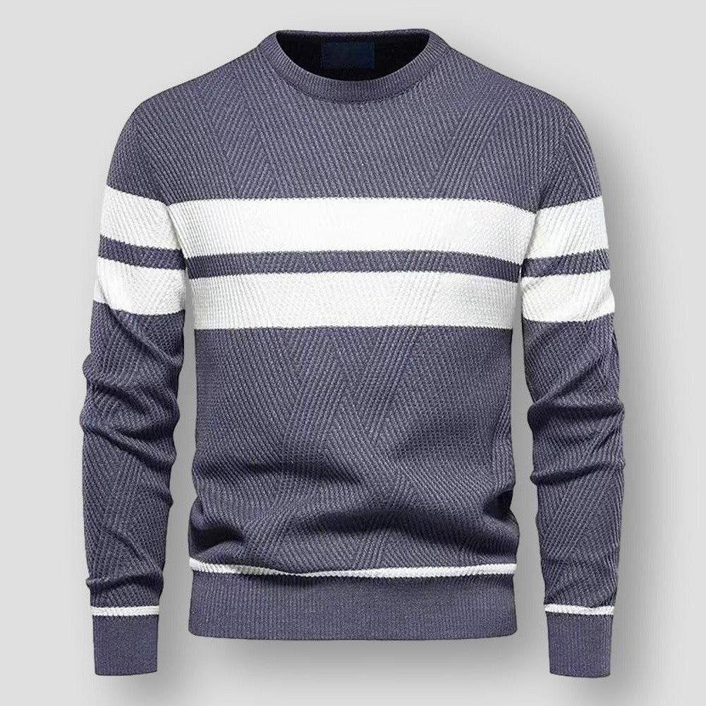 Jane – Striped Knit Sweater for Women