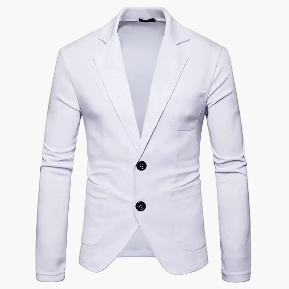 Men's Blazer Slim Fit Modern Business Casual Jacket for Everyday and Office