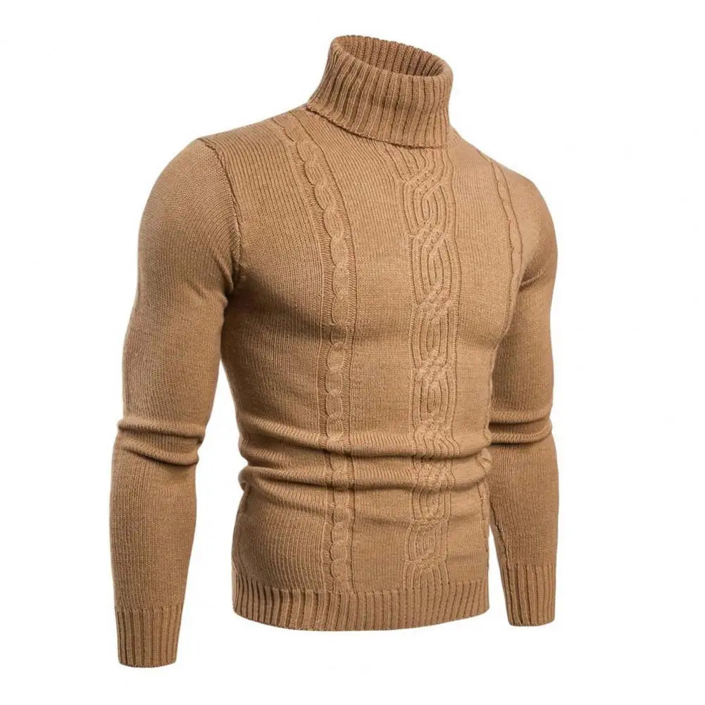 Percy – Warmer men's knitted sweater with turtleneck