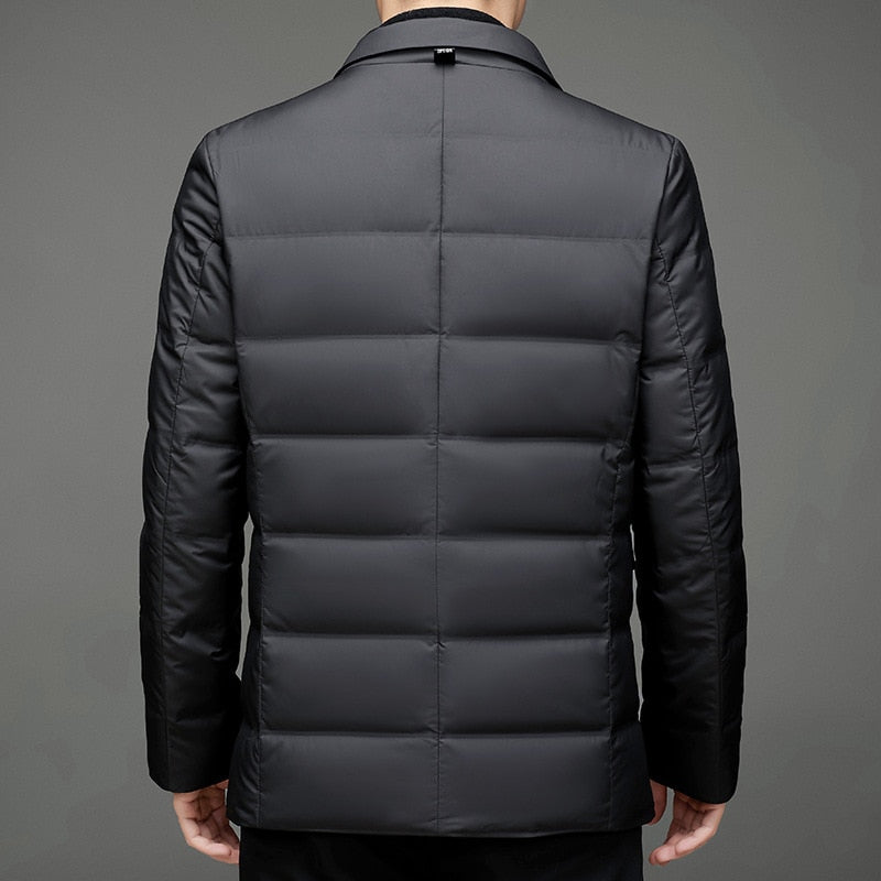 Herren Steppblazer Modern Elegant Winterjacke – Business & Freizeit