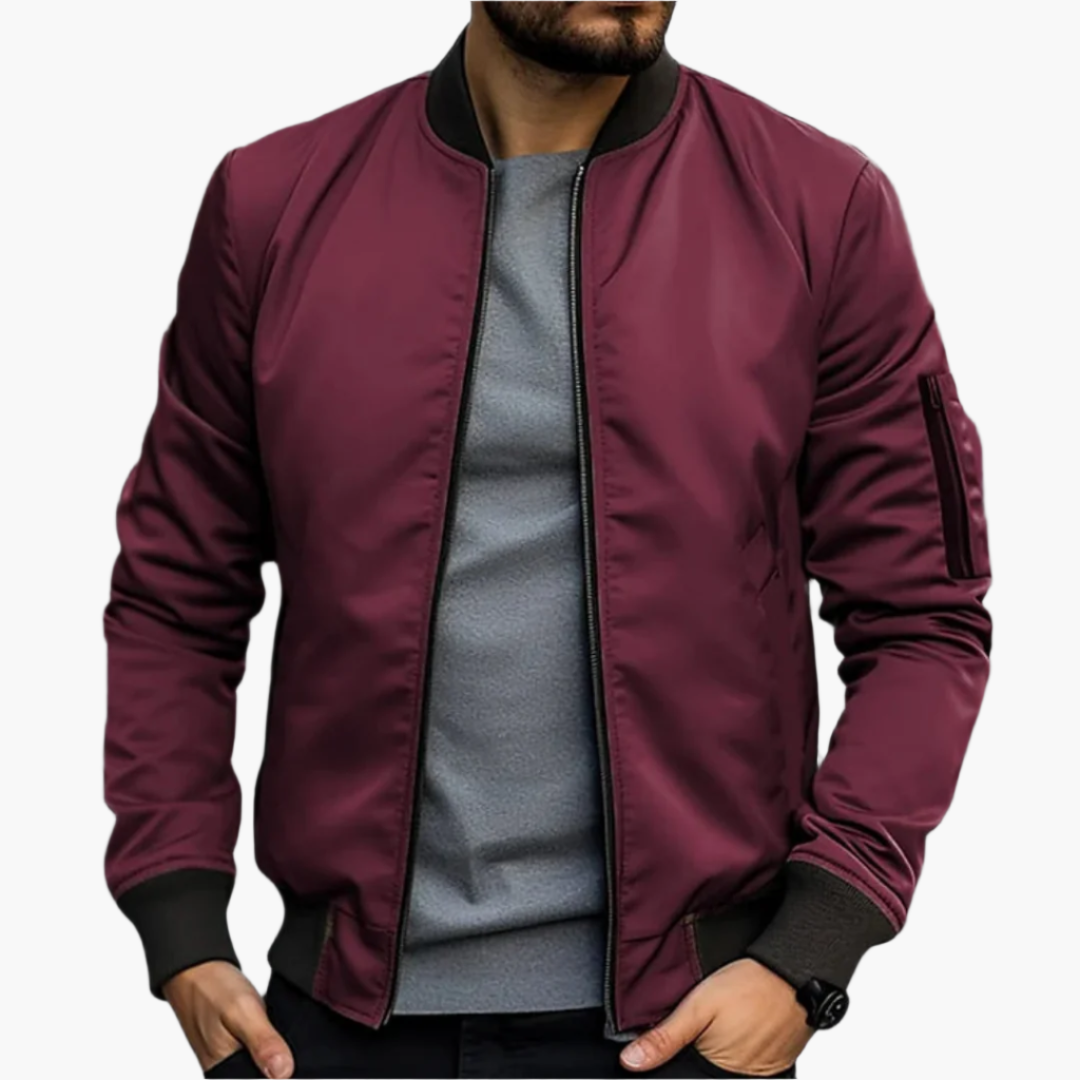 Herren Bomberjacke Übergangsjacke Modern Streetwear – Stilvoll & Vielseitig für Freizeit und Alltag
