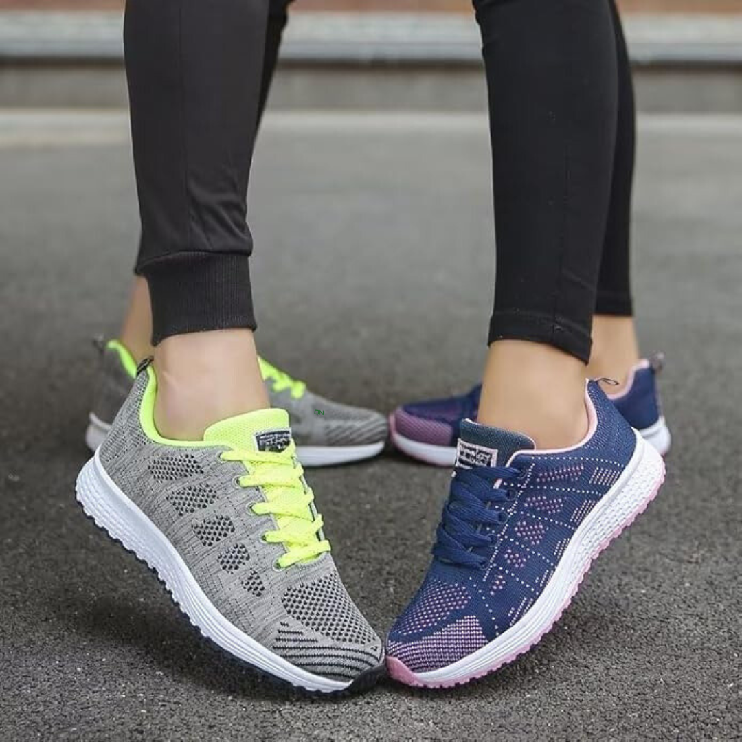 Damen Freizeitsneaker Atmungsaktiv – Sportliche Mesh-Schuhe für Alltag und Training