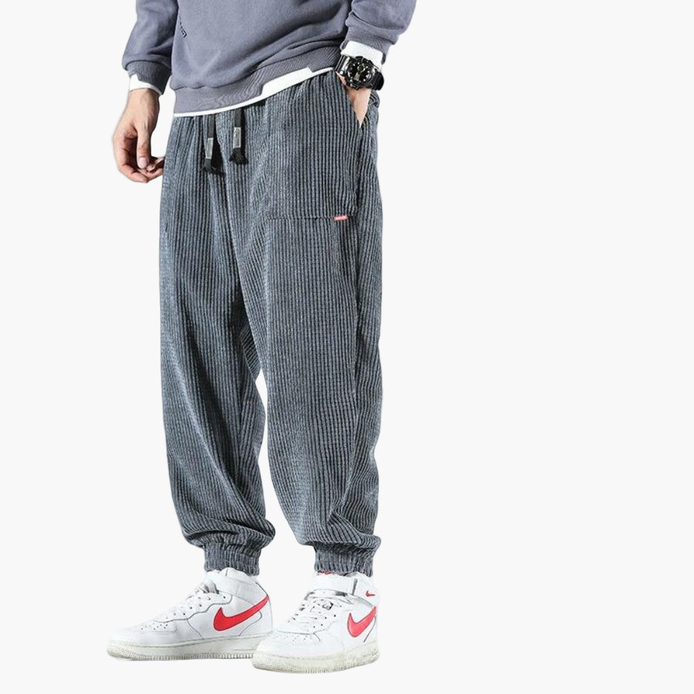 Men's Relaxed Fit Sweatpants Leisure Pants – Comfortable Jogging Pants for Everyday & Sports