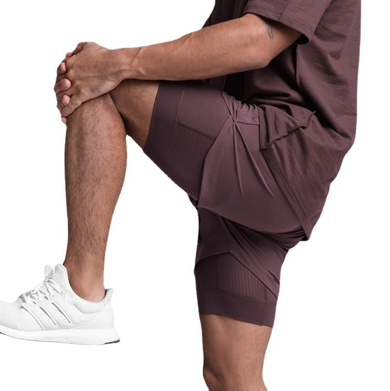Herren Trainings- und Laufshorts für Sport und Fitness – Atmungsaktiv, Schnell Trocknend, Komfortabler Sitz